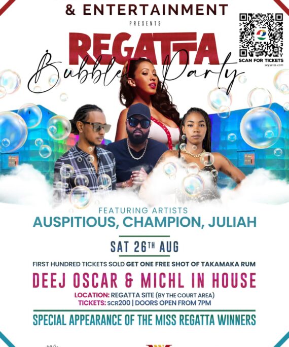 REGATTA BUBBLE PARTY