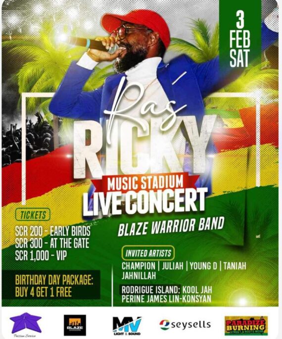 Ras Ricky Live Concert