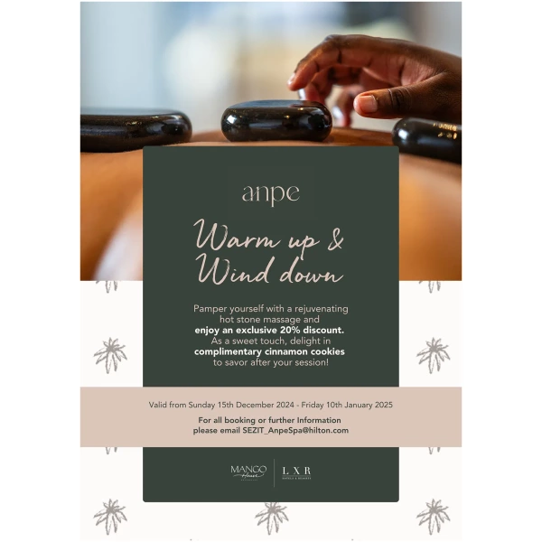 Anpe Spa Season's Offer - Mango House